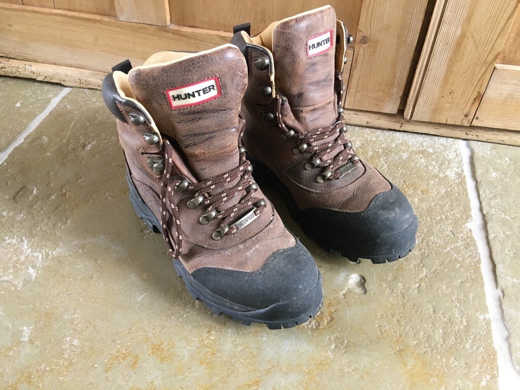 hunter walking boots